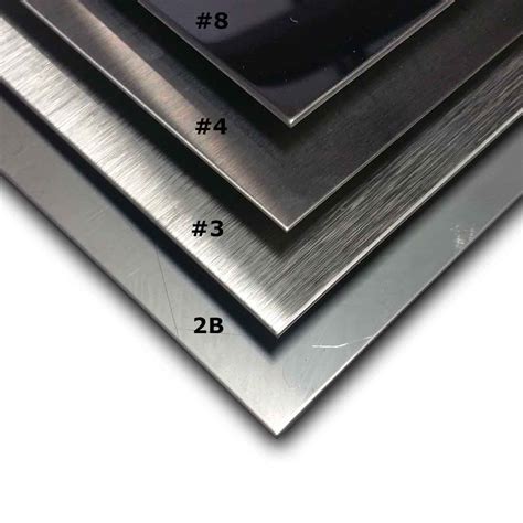 stainless sheet metal finishes|stainless steel brushed finish chart.